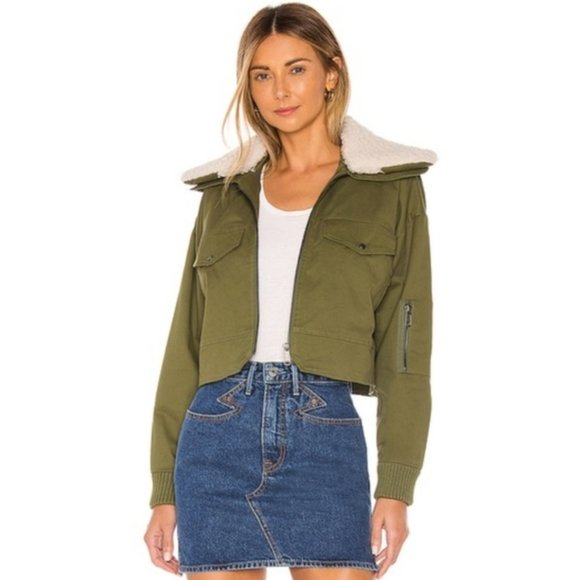 TULAROSA army sherpa johnnie jacket - Picture 16 of 16